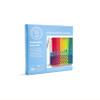 Friendly Loom 7 Traditional Potholder Weaving Kit | Sturdy Metal Loom and Quality Cotton Weaving Loops in Rainbow Colors | Complete Kit to Weave 2 Functional Potholders | Made in the USA view 1