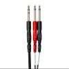 Hosa STP-202 Insert Cable, 1/4 Inch TRS to Dual 1/4 Inch TS, 6.5 Feet view 3