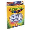 Crayola 8 Ct Bold Broad-Line Washable Markers view 2