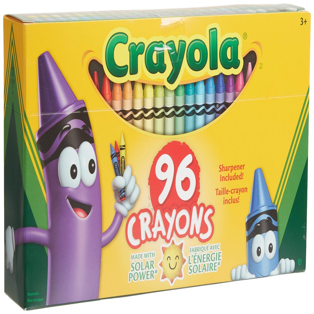 Binney & Smith 809301918874 Crayola(R) Standard Crayon Set, Big Box of 96 Toy