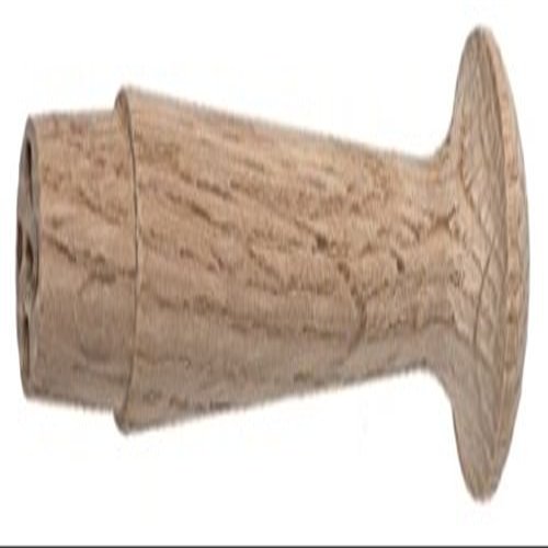 Cindoco CP-9 3-1/2" x 7/8" Oak Shaker Peg 1/2" Tenon - 1 Per Bag