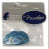 Fender Premium Celluloid Guitar Picks 351 Shape, Ocean Turquoise, Thin, 12-Pack view 2