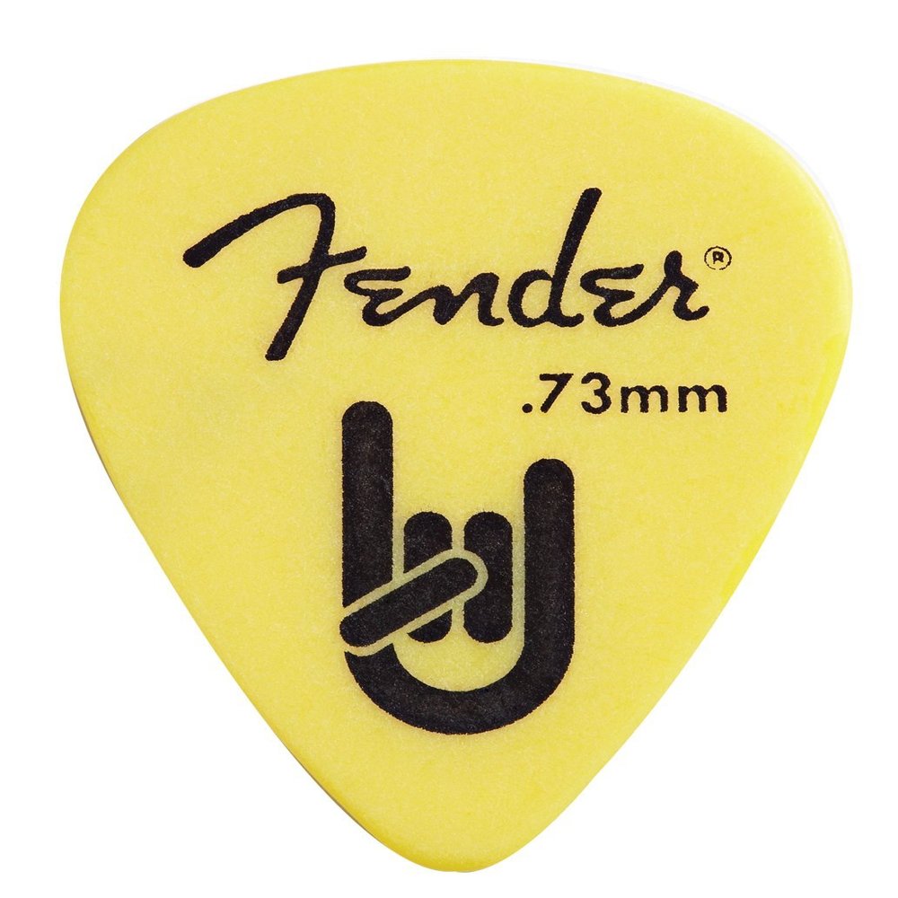 Fender 351 Shape Touring Picks (12 Pack) for electric guitar, acoustic guitar, mandolin, and bass