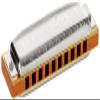 Hohner Blues Harp Harmonica, Key of A view 1