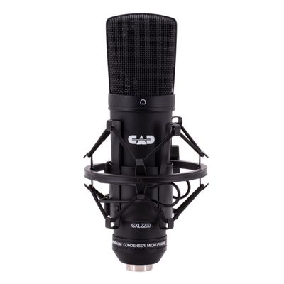 CAD Audio GXL2200 Large-Diaphragm Cardioid Condenser Microphone 1 Gold Diaphragm & Shock Mount