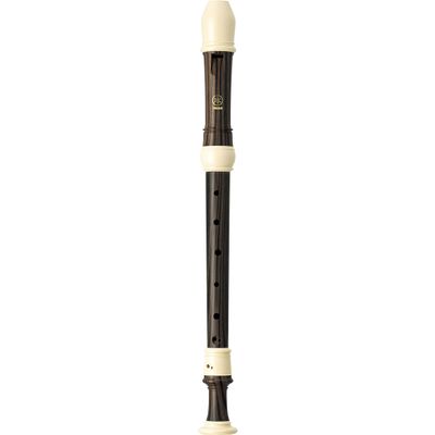 Yamaha YRS-314B Soprano Recorder, simulated Ebony finish, Baroque fingering, key of C