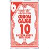 Ernie Ball Nickel Plain Single Guitar String .010 6-Pack view 1