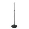 ATLAS SOUND MS20E Heavy Duty Microphone Stand, Iron Base, Black view 1