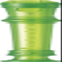 Yamaha YRS-20 3 Piece Soprano Recorder, Green