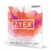 D'Addario Zyex Violin String Set with Aluminum D, 4/4 Scale, Medium Tension view 1