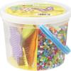 Perler Sunny Days Bright Color Fuse Bead Bucket, 5500 pcs view 2