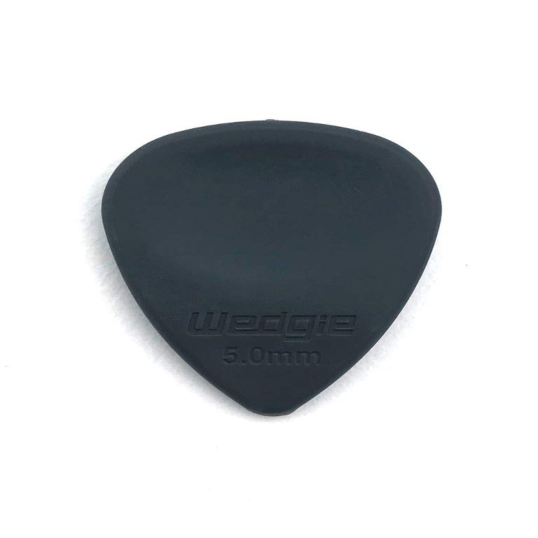 Wedgie WRPP50H Rubber Guitar Picks 5.0mm Hard, 3 Pack
