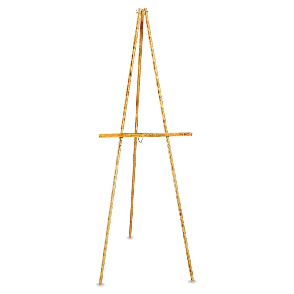 Quartet Lightweight Wood Display Easel, Natural Oak (41E)