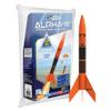 Estes Alpha III,Orange, Black view 1