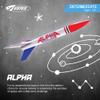 Estes 1225 Alpha Rocket-Building Kit, Intermediate Flying-Rocket-Model Kit for Ages 10+ view 2