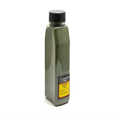 WOODLAND SCENICS T1349 Turf Fine Blended Green 32 oz WOOU3349