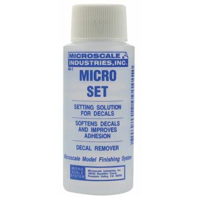 Microscale BMF129 Micro Set Decal Setting Solution 1FlOz