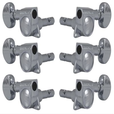 Grover 406C Mini Locking Rotomatic Tuners - 3+3 - Chrome