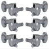 Grover 406C Mini Locking Rotomatic Tuners - 3+3 - Chrome view 1