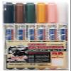 Gundam Marker GMS113 Real Touch Marker Set 2 (5 Color + 1 Clear Set) view 1