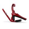Kyser Quick-Change Guitar Capo for 6-string acoustic guitars, Ruby Red, KG6RA view 1