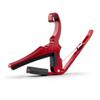 Kyser Quick-Change Guitar Capo for 6-string acoustic guitars, Ruby Red, KG6RA view 2