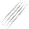 4 Pc Stainless Steel Picks Probes Wax & Clay Sculpting Tools view 1