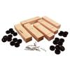 Woodland Scenics Basic Blocks with Wheels and Axels 6/Pkg view 1