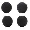Shure RK355WS Black Foam Windscreens for SM93, Set of 4 view 1