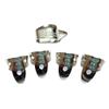 Jim Dunlop Nickel Silver Fingerpicks .018 IN - 5 Pack view 1