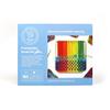 Friendly Loom 7 Traditional Potholder Loom Plus Weaving Kit | Sturdy Metal Loom and Quality Cotton Weaving Loops in Rainbow Colors | Complete Kit to Weave 6 Functional Potholders | Made in the USA view 2