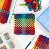 Friendly Loom 7 Traditional Potholder Loom Plus Weaving Kit | Sturdy Metal Loom and Quality Cotton Weaving Loops in Rainbow Colors | Complete Kit to Weave 6 Functional Potholders | Made in the USA view 4