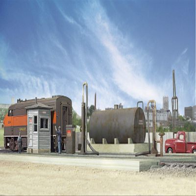 Walthers Cornerstone Series Kit HO Scale Diesel Fueling Facility
