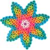 Perler Small Fun Shaped Pegboards for Fuse Beads, Assorted, 8.5 x 5.25 x 2, Pack of 5 view 2