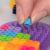 Perler Small Fun Shaped Pegboards for Fuse Beads, Assorted, 8.5 x 5.25 x 2, Pack of 5 view 3