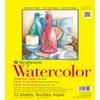 Strathmore 300 Series Tape Bound Watercolor Pad, 140 lb. Cold Press, 11 X 15 inches, White, 12 Sheets (360-111) view 1