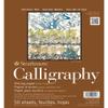 Strathmore STR- 50 Sheet Tape Bound Calligraphy Pad, 8.5 by 11", White view 1