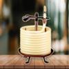 Candle by the Hour 144-Hour Refill, Eco-friendly Natural Beeswax with Cotton Wick,Yellow view 4
