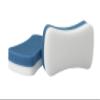3M Whiteboard Eraser for Whiteboards, 2-Pack, White/Blue (581-WBE), Rectangular foam Eraser view 2