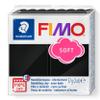 Staedtler FIMO Soft Polymer Clay - -Oven Bake Clay for Jewelry, Sculpting, Crafting, Black 8020-9 view 1