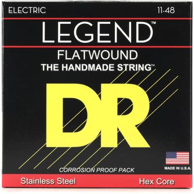 DR Strings LEGEND Electric Guitar Strings (FL-11),Brown