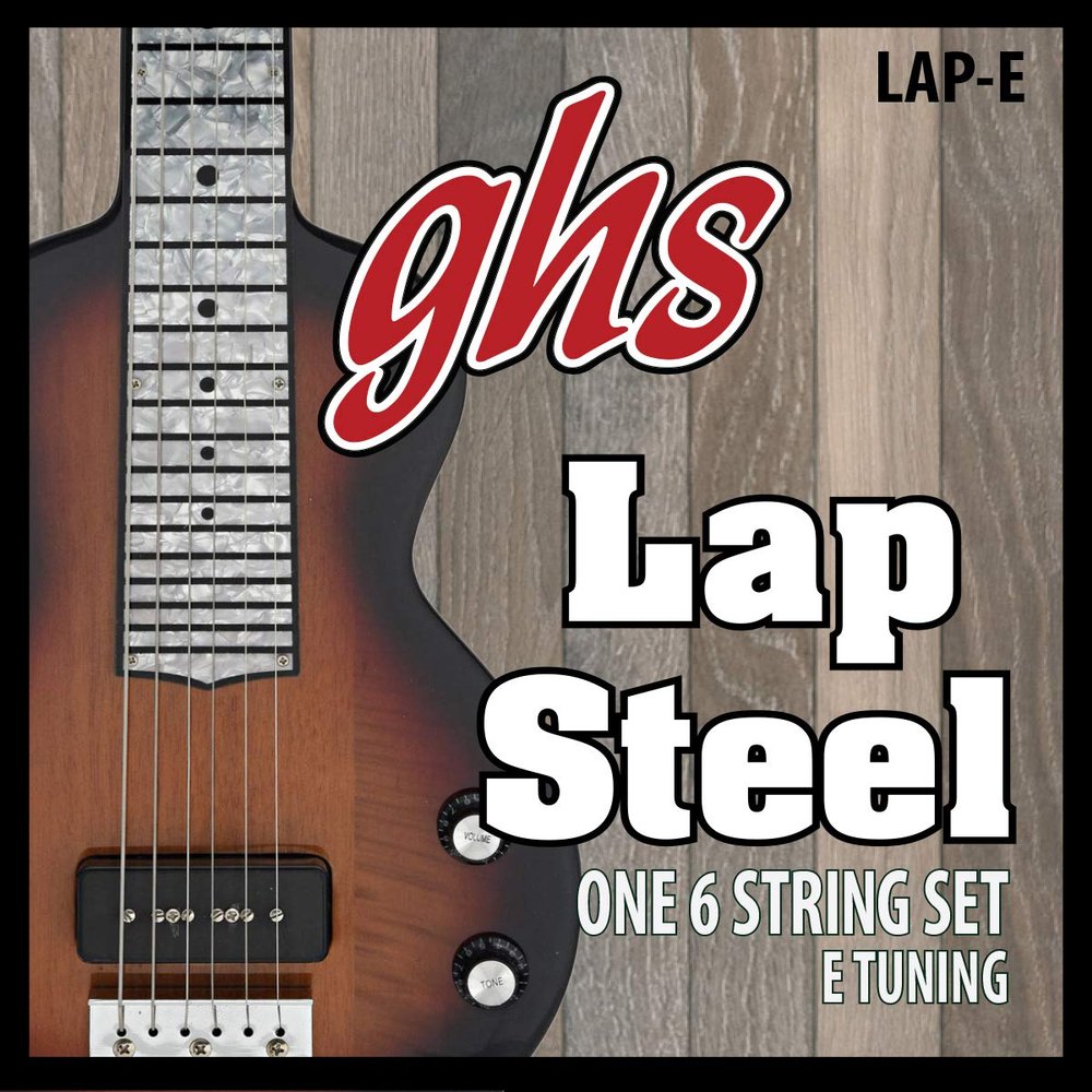 GHS Strings LAP-E Lap Steel Strings (E Tuning), 13-56