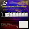 GHS Strings - Precision Flatwound - Electric Guitar Strings - Stainless Steel - High Volume - Polished Smooth - (L) - Light Gauge (900 SET) - 12-50 view 2