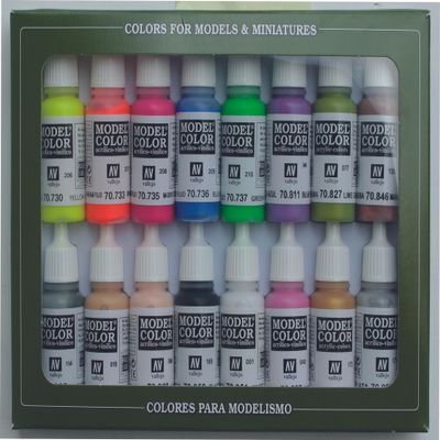 Vallejo Acrylic Wargames Special Set #12, 17ml, 0.57 Fl Oz (Pack of 16)