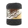 Lily 10200100002 Sugar 'N Cream The Original Solid Yarn, 2.5oz, Medium 4 Gauge, 100% Cotton - Black - Machine Wash & Dry view 1
