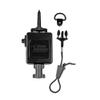 Gear Keeper CB Mic Keeper Retractable Microphone Holder - Features Heavy-Duty Snap Clip Mount, Adjustable Mic Lanyard and Hardware Mounting Kit view 1