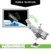 Metal Earth Fascinations Hubble Telescope 3D Metal Model Kit view 2