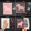 Speedball 3471 Super Value Block Printing Starter Kit Includes Ink, Brayer, Lino Handle and Cutters, Speedy-Carve view 4