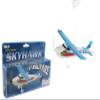 Daron Flying Skyhawk on a String, Blue view 2