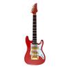 Red Electric Guitar Miniature Replica Magnet, Size 4 inch view 1